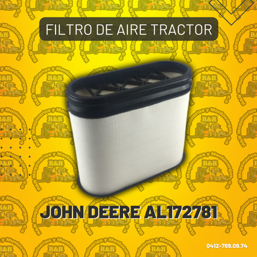 Filtro De Aire Tractor John Deere Al172781