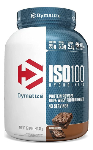 Proteina Iso 100 Brownie 3 Lb - L A $ - L A $202633