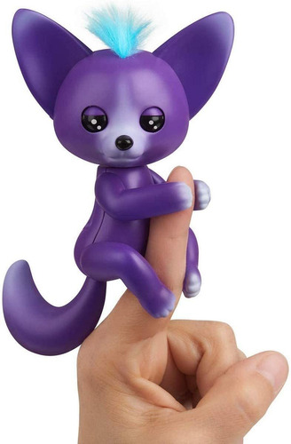 Wowwee Fingerlings - Zorro Interactivo Para Bebe  Color Mor