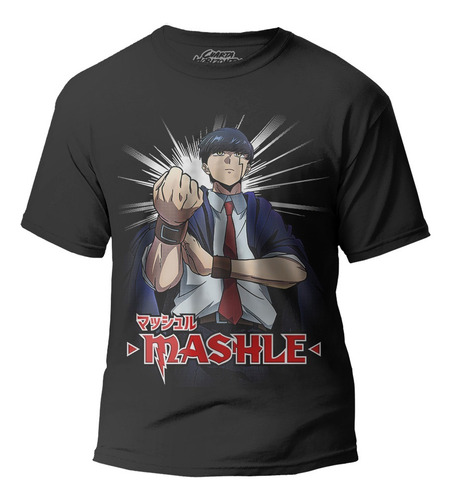 Playera Mashle 1 Magic Muscles Burnedead Lance Dot Lemon