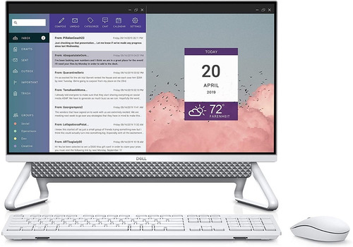 Aio Dell Inspiron 5400, Ci5, 12gb, 256gb + 1tb, 23.8 Táctil