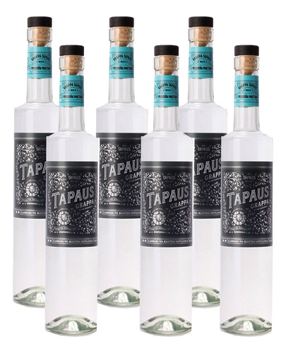 Grappa Tapaus 6 Botellas X 500cc