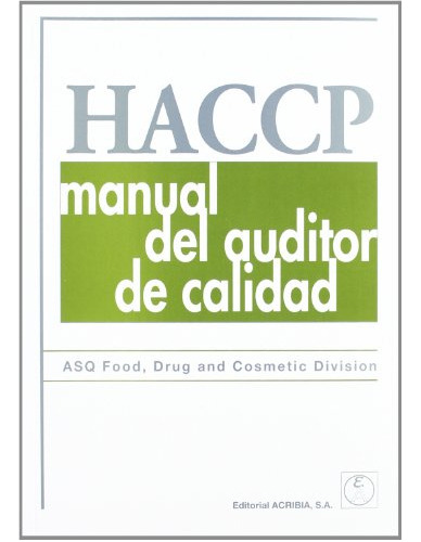 Libro Haccp Manual Del Auditor De Calidad De Drug And Cosmet