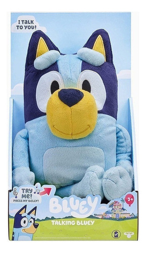 A Peluche Animado Interactivo Bluey Dance And Play De 30 Cm