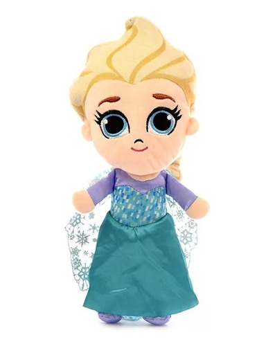 Imagen 1 de 6 de Peluche Elsa Frozen Disney 25cm Phi Phi Playking