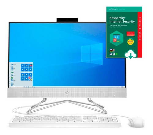 Imagen 1 de 9 de Todo En Uno Aio Hp 22-df0014la Ryzen 5 12g 1t Ssd 256g Win10