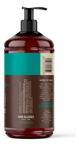 Shampoo Para Cabelo 2 Em 1 Calico Jack 1000ml Don Alcides