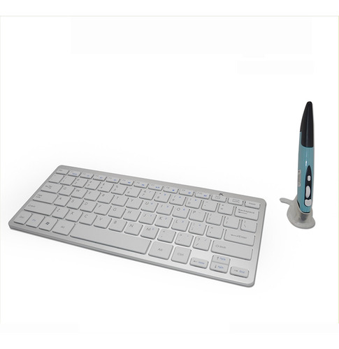 2.4g Teclado Sem Fio E Mouse Combo Caneta De Toque Rato