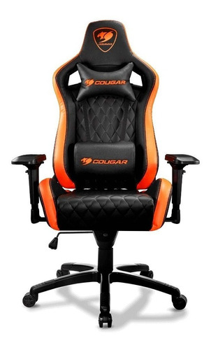 Silla Gamer Cougar Armor S Hasta 120k Brazo Ajustable Backup