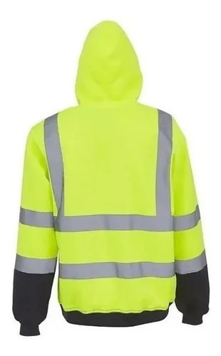 Sudadera Con Capucha De Seguridad De Alta Visibilidad Para Hombre, Reflectante 2023