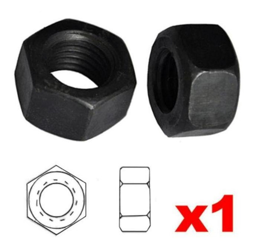 Tuerca Hexagonal, Mxfin-001, Øt:1/4 , Ó 6.3 Mm, 20 Hilos, Ne