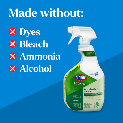 Limpiador Desinfectante En Aerosol 946 Ml Ecoclean Cloroxpro