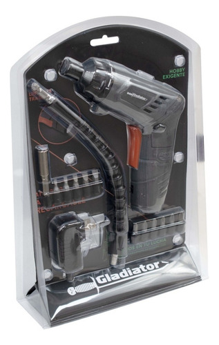 Atornillador Eléctrico Inalámbrico 3.6v 5 N/m Gladiator