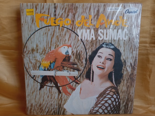 F Yma Sumac Lp Fuego Del Ande Capitol Colombia Excelente