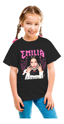 Remera Algodon Niños Niñas - Emilia Mernes 