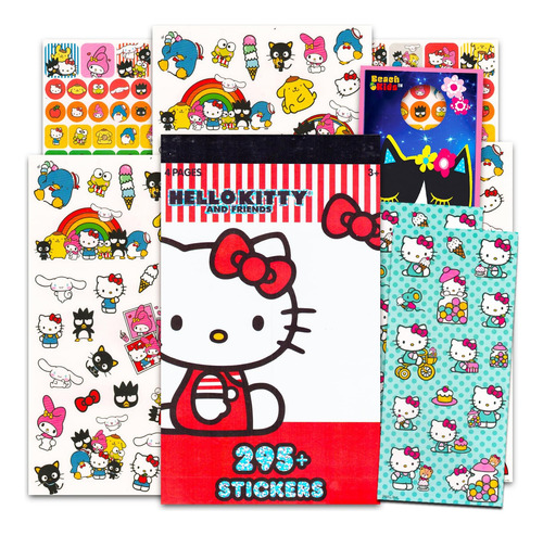 Paquete De Pegatinas Definitivas De Hello Kitty: Más De 300