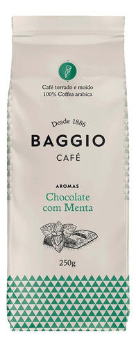 Café Torrado E Moído Aromas Baggio Chocolate C/ Menta 250g