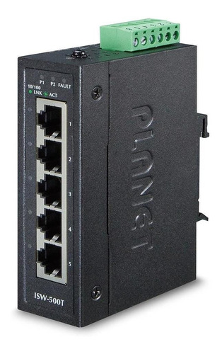 Industrial 5-port 10/100tx Compacto Ethernet Switch -40 A 75