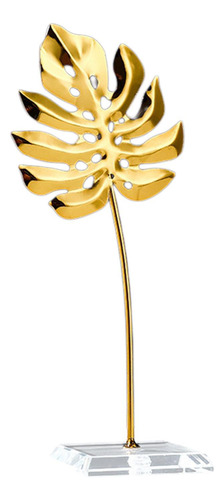 2 Decoración Elegante Con Hojas De Metal Para Un 2 Piezas
