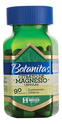 Citrato De Magnesio Botanitas - Unidad a $46665