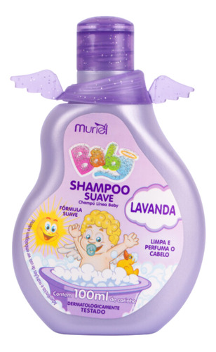 Kit Com 02 Shampoo Baby Lavanda Muriel