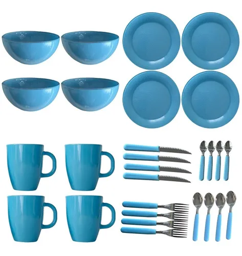 Juego Tazas De Cafe Con Plato Set 4 Unidades Tupperware