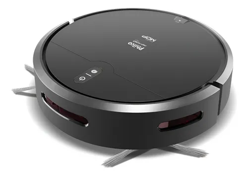 Aspirador de pó robô philco 3 em 1 pas23 Com Mop Preto