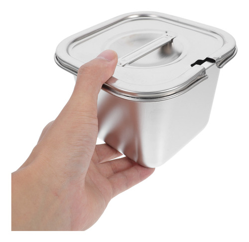 Contenedor De Helado De Acero Inoxidable Congelador Food Sto