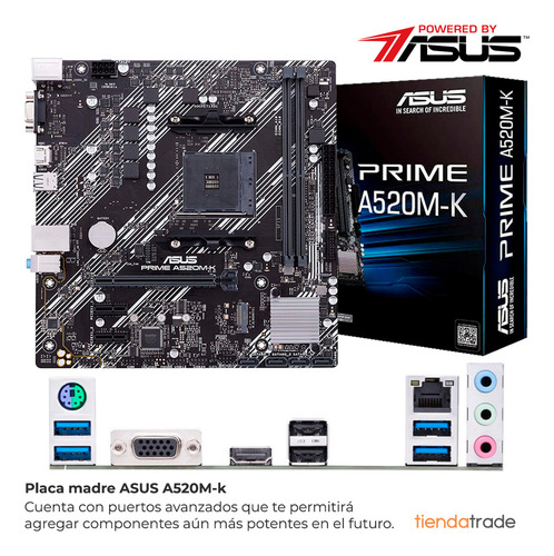 Pc Gamer Completa Ryzen 5 32gb Ram 1tb Armada Cpu Diseño