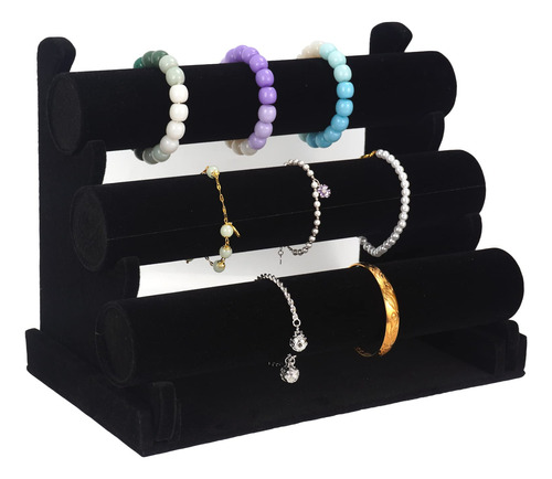 Airzsnry Organizador De Pulsera De 3 Niveles, Soporte De Exh