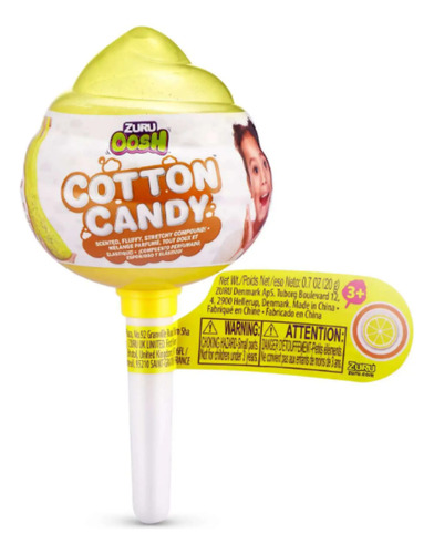 Oosh Cotton Candy Small Pop Slime Aroma Limon