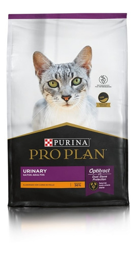 Alimento Pro Plan OptiTract Urinary para gato adulto sabor pollo y arroz en bolsa de 7.5kg