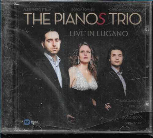 The Pianos Trio Album Live In Lugano Sello Warner Cd Nuevo