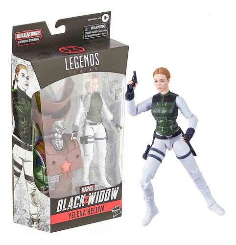 Viúva Negra Boneco Legends Marvel Yelena Belova Hasbro E8769