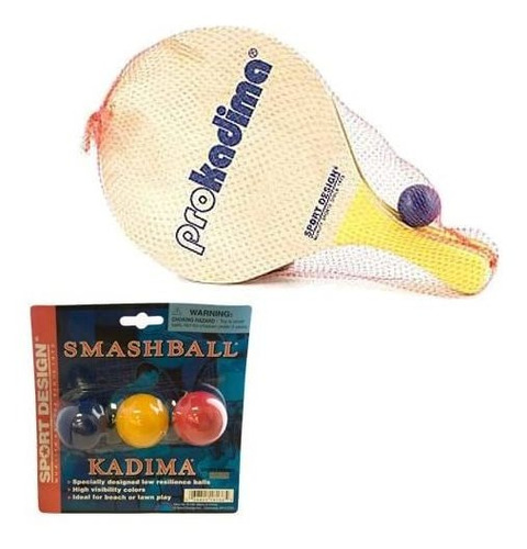 Juego De Paletas Pro Kadima Paddle Plus De Reemplazo Smash B