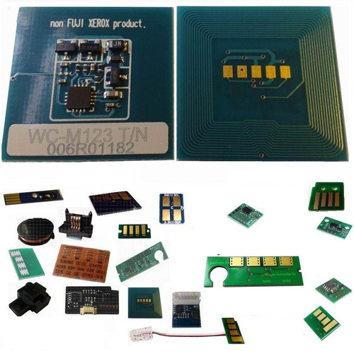 Chip Xerox Workcentre M118 M123 M128 M133 Toner R1182 Y Drum