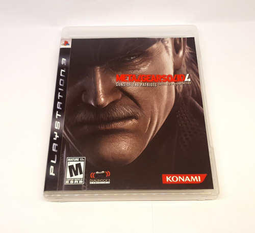Metal Gear Solid 4 - Ps3 (mídia Física, Perfeito Estado)