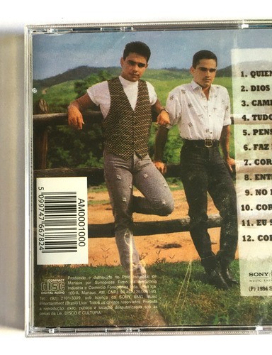 Cd Camargo E Luciano Quien Soy Yo-original-lacrado