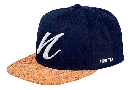 Jockey Corcho Blue Snapback Nerfis Talla Única