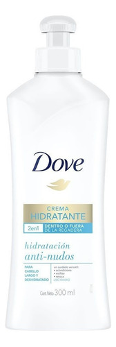 Crema Para Peinar Dove Hidratación Antinudos 300ml