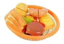 Comprar Juego De Cocina Canasta De Comidas Con Abrojo Duende Azul