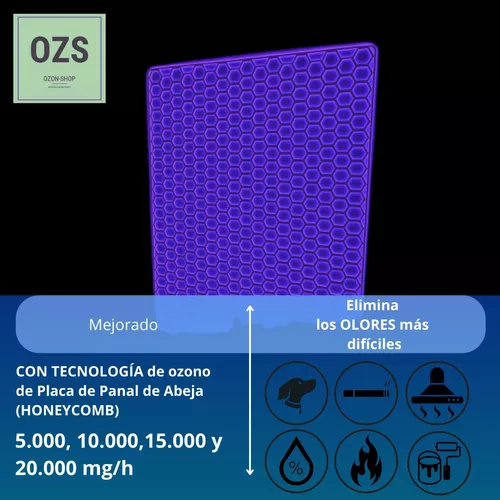 ✓ Comprar Máquina Generador de Ozono PRO 20g