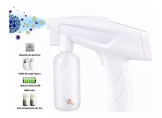 Pistola De Pulverización Inalámbrica Uv Nano Sanitizante S