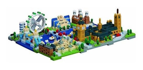 Nanoblock London Skyline Building Set 1630 Piezas