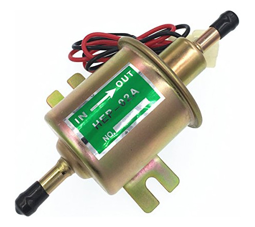 Bomba De Combustible Eléctrico Hztwfc Universal 12v Inline D