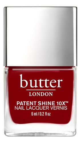 Pintura De Uñas  Butter London, Laca De Uñas Patent Shine 10