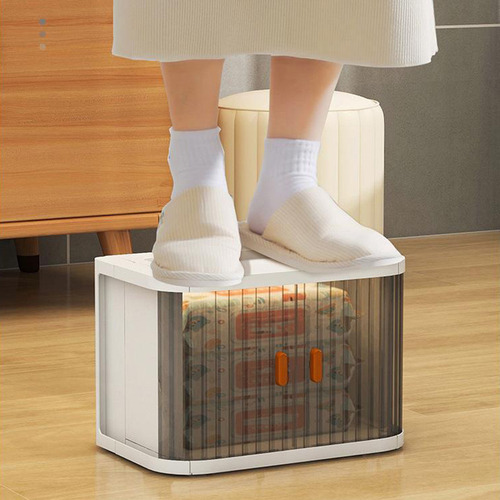 Contenedores De Almacenamiento Con Tapas, Caja Plegable Apil
