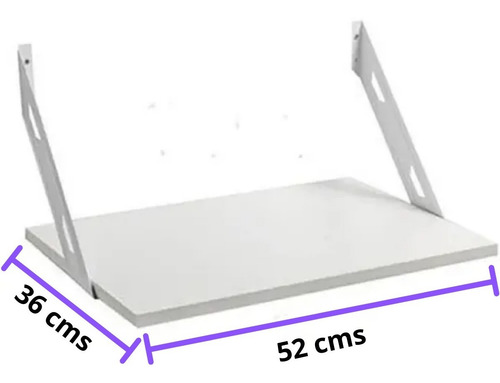 Imagen 2 de 9 de Estante Repisa Microondas Impresora Melamina 36x52