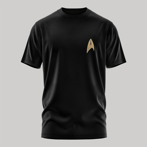 Remera 100% Algodón Unisex Con Bordado Star Trek 2