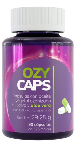 Suplemento Trioximed Ozycaps Con Ozono, Aloe Vera, 90 Caps